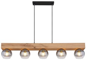 Globo 15656-5H - MOITAS 5xE27/40W/230V függeszték kábellel