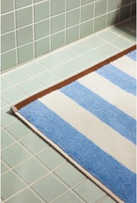 Kék textil fürdőszobai kilépő 50x80 cm Gobo – noo.ma