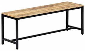 Tömör, nyers mangófa étkezőpad 120 cm