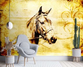 Gario Fotótapéta Ló vázlata Anyag: Vlies, Méret: 100 x 70 cm