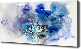 Vászonkép Absztrakt virágok 100x70 cm