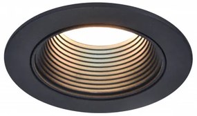 LED lámpatest , spot , GU10 , RGB , CCT , dimmelhető , süllyesztett , kerek , fekete , 4.7W , LUTEC CONNECT , ALTUM