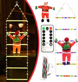 Led MikulĂĄs FĂ©nylĂĄncâ 75 CM Led KarĂĄcsonyi VilĂĄgĂtĂĄs