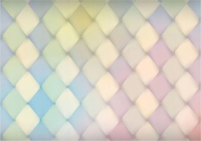 Fotótapéta flizelina Rombusz pasztell hatás 3D színátmenetes textúra 416x254 +ragasztó