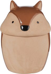 HAZEL kerámia tároló 19cm, mókus