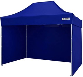 Kerti sátor 2x3m - 2x3m plusz 3 oldalfal - Kék
