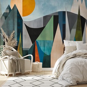 Fotótapéta - Természetes geometriai absztrakció III. (147x102 cm)