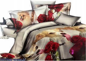 Mikroszálas 3D Ágyneműhuzat Garnitúra 160x200 70x80 Lepedő Minőségi Tanúsítvánnyal