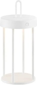 LED fényerőszabályozható kültéri újratölthető érintésvezérlésű asztali lámpa GENTLE LED/1,5W/3,7V 3000 mAh IP44 fehér