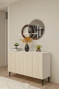 Aplos 120 - White, Travertine