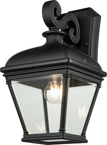 ELSTEAD BAYVIEW-2L-BK BAYVIEW Klasszikus Kültéri Fali Lámpa Fekete E27 IP44