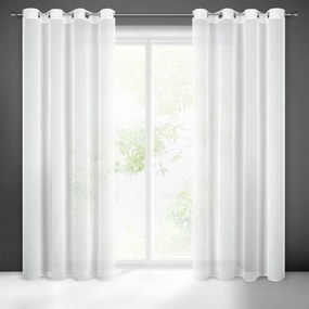 Kalia fényáteresztő függöny Fehér 140x260 cm