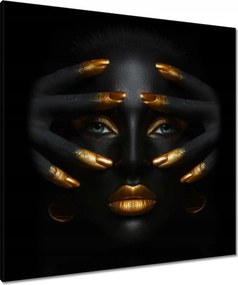 Vászonkép 80x80 Arany tekintet