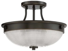 Quoizel QZ-MANTLE-SF-PN - Felületre szerelhető csillár  MANTLE 2xE27/60W/230V bronz