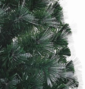 Mű karácsonyfa dekoratív vonós lámpákkal Zöld 240 cm PVC