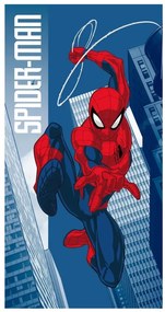 Pókember Jump fürdőlepedő, strand törölköző 70x140cm