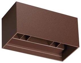 Ideal Lux - LED Kültéri fali lámpa ATOM LED/25W/230V IP54 barna