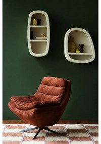 Krémszínű többszintes fali polc 23 cm Veda – Dutchbone