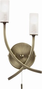 Endon HAVANA 146-2AB Fali lámpa 2x25W/G9 IP20