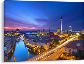 Kép - Kék ég Berlin felett (70x50 cm)