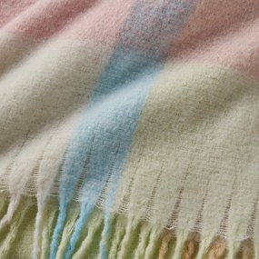 Takaró 130x170 cm Faux Mohair Check – Catherine Lansfield