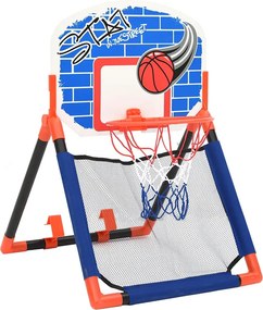 vidaXL többfunkciós álló/fali gyermekkosárlabdaszett
