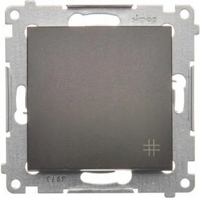 Kontakt Simon 54 Keresztkapcsoló Egyszeres Barna DW7A.01/46