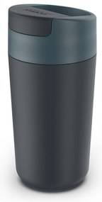 Sötétkék-antracitszürke utazóbögre 450 ml Sipp – Joseph Joseph