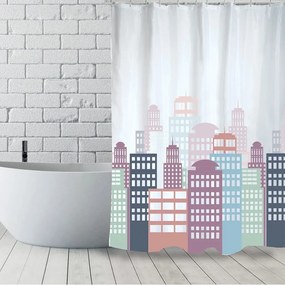 Zuhanyfüggöny 140x180 cm Villes – MSV