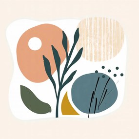 Poszter 40x40cm Pasztell Gyümölcs