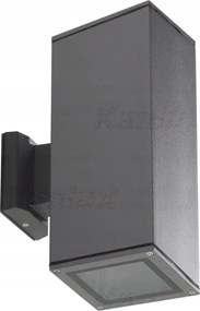 Kültéri homlokzati fali lámpa Kanlux Lart IP54 antracit 60W E27