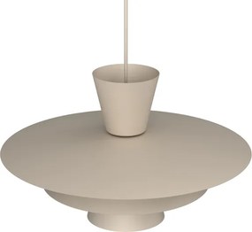 PLATO kábeles függőlámpa 1xE27/15W/230V bézs