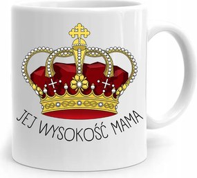 Ajándék Bögre Anyának Őfelsége Anya fényképes nyomtatással