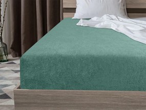 Frottír gumis lepedő EXCLUSIVE mentás 90 x 200 cm