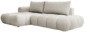 Sarokkanapé Ombre (B) (világosszürke + fekete). 1099481