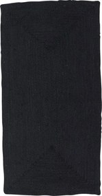 Tonya futószőnyeg, fekete, 140x70cm