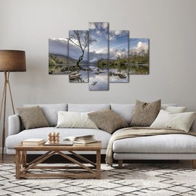Folyó a fa mögött képe (150x105 cm)