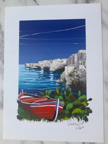 Grafika Keret OlaszorszĂĄg Italia Puglia 3