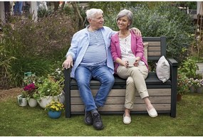 Barna műanyag kerti pad Deco – Keter