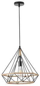 Csillár zsinóron FLARE 1xE27/15W/230V bézs