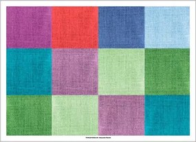 Papír tányéralátét asztalra eldobható színes szőnyeg 31x43 500x