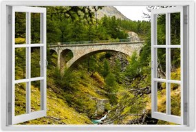 Poszterek 60x40 Híd Tájkép