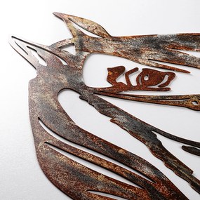 Fém fali dekoráció, Horse - 3