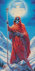 Poszter 50x100cm A hegyi hold őrzője