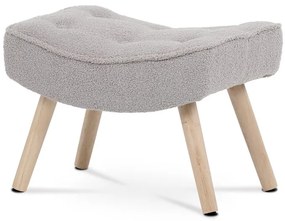 Skandináv Stílusú Fotel Szürke Szövet Kárpittal. AK-309P