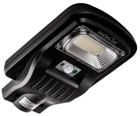 MAXLED LED napelemes utcai lámpa érzékelővel LED/60W/6V 6500K IP65 + távirányítás MX0221