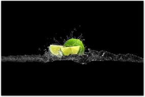 Poszterek 120x80 Lime fekete