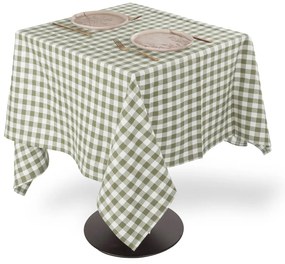 Pamut asztalterítő 150x150 cm Gingham – Tiseco Home Studio