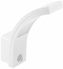 Lámpa Fali lámpa PARIS mozgásérzékelővel ,10W, 900 lm, IP54, AC220-240V, 50/60Hz, fénykibocsátás 140°, hatótávolság 9m,4000K, fehér