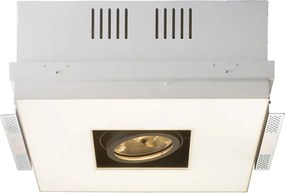 RENDL OFFICE TWIN süllyesztett lámpa fehér 230V/12V 2GX13+G53 55+50W